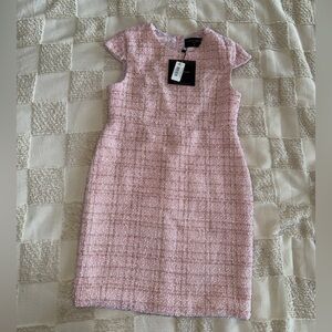 NWT Golf Rush NYC Pink Kayla Tweed Dress size XL